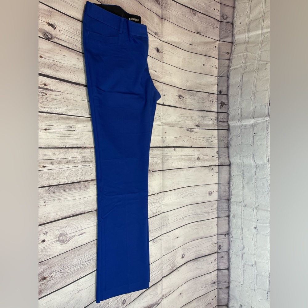 Express Mid Rise Full Length Pants.12R.Royal Blue.